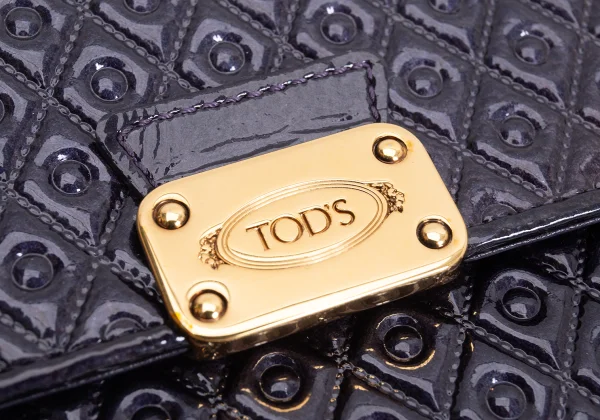 TOD'S Enamel Rhombus Emboss Wallet K-161454_007