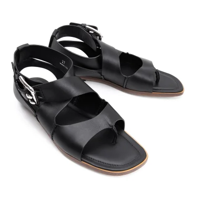 TOD'S Strap Leather Sandal