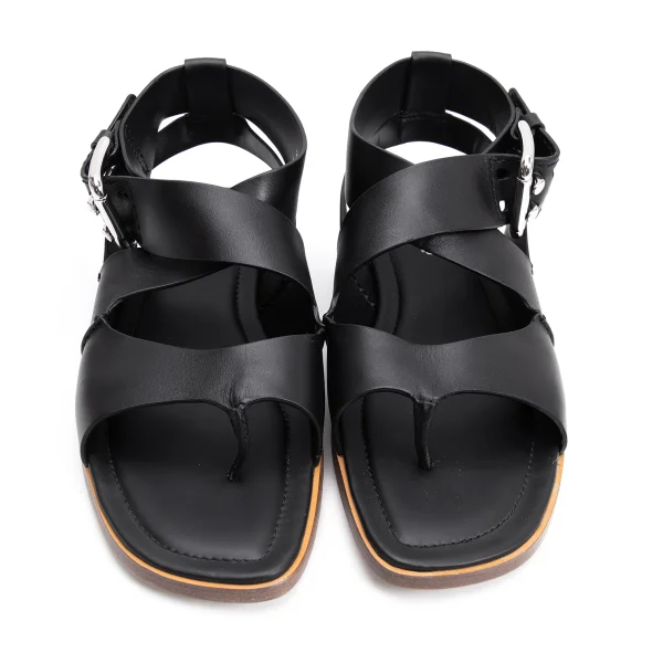 TOD'S Strap Leather Sandal K-161455_002