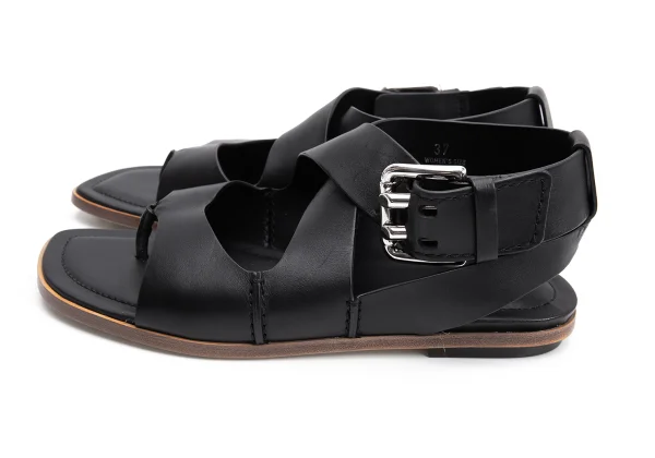TOD'S Strap Leather Sandal K-161455_004