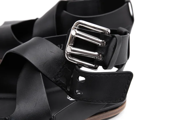 TOD'S Strap Leather Sandal K-161455_005