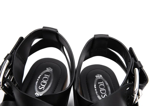 TOD'S Strap Leather Sandal K-161455_007