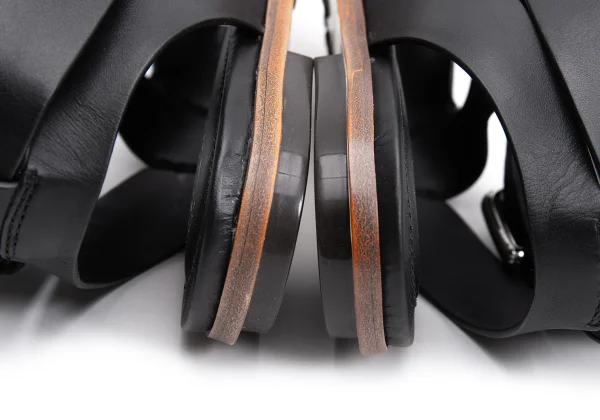 TOD'S Strap Leather Sandal K-161455_009