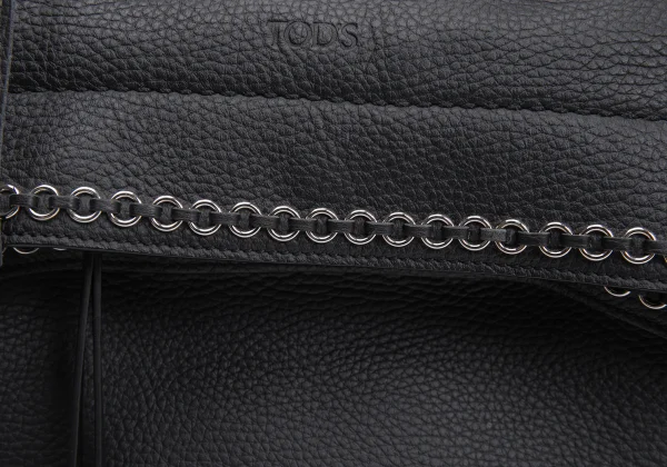 TOD'S Ring Stitch 2way Leather Bag K-161457_004
