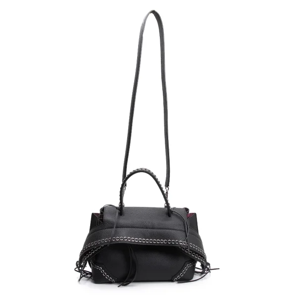 TOD'S Ring Stitch 2way Leather Bag K-161457_006