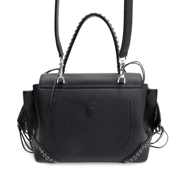 TOD'S Ring Stitch 2way Leather Bag K-161457_007