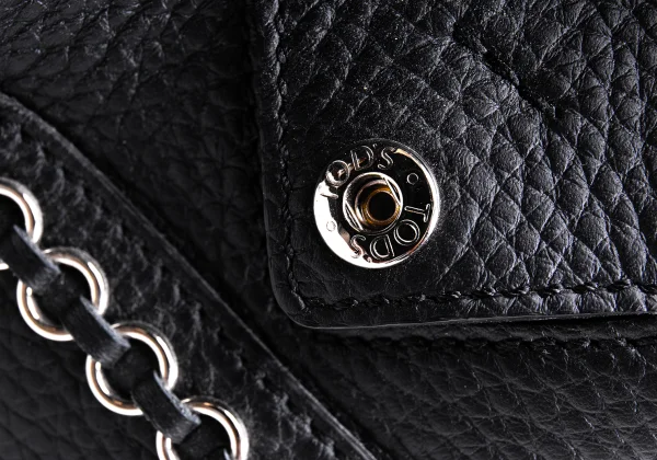 TOD'S Ring Stitch 2way Leather Bag K-161457_010