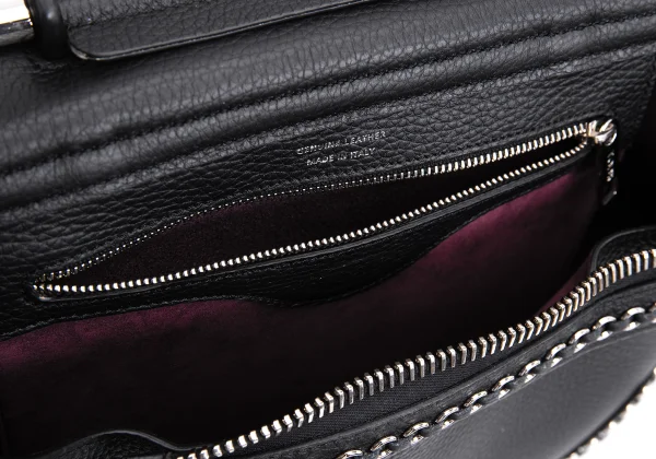TOD'S Ring Stitch 2way Leather Bag K-161457_016