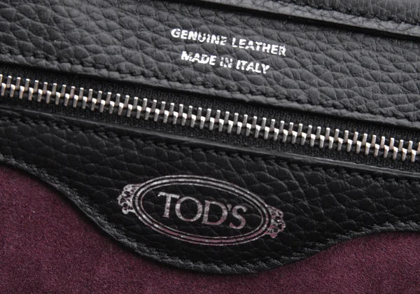 TOD'S Ring Stitch 2way Leather Bag K-161457_018