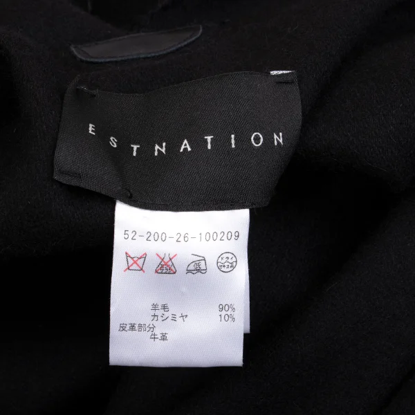 ESTNATION Cashmere Blend Wool Cloak K-161459_012