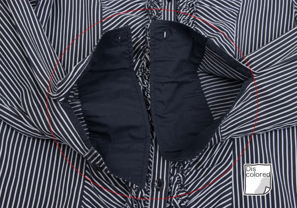 NARACAMICIE Stiripe Frill Blouse K-161462_009