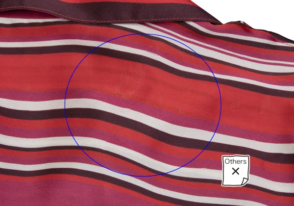 NARACAMICIE Poly Stripe Pull Over Blouse K-161463_011