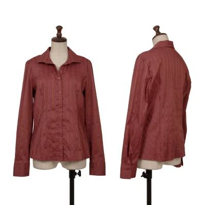 NARACAMICIE Striped Stretch Blouse
