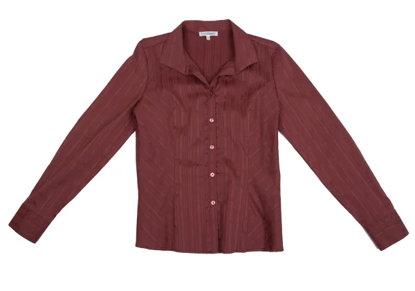 NARACAMICIE Striped Stretch Blouse K-161465_002