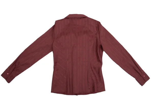 NARACAMICIE Striped Stretch Blouse K-161465_010