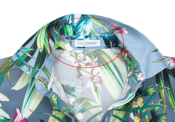 NARACAMICIE Botanical Printed 3/4 Sleeve Blouse K-161469_005