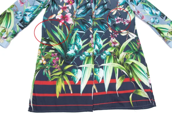 NARACAMICIE Botanical Printed 3/4 Sleeve Blouse K-161469_009