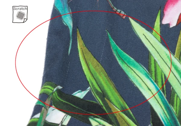 NARACAMICIE Botanical Printed 3/4 Sleeve Blouse K-161469_010