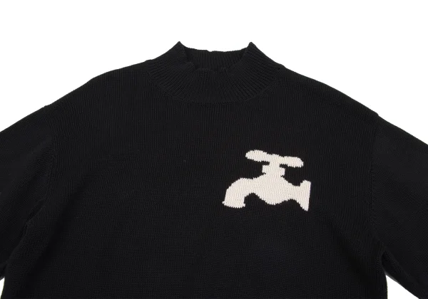 Y's for men Faucet Intarsia Cotton Knit K-161473_002