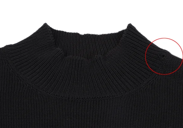 Y's for men Faucet Intarsia Cotton Knit K-161473_003