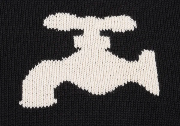 Y's for men Faucet Intarsia Cotton Knit K-161473_005