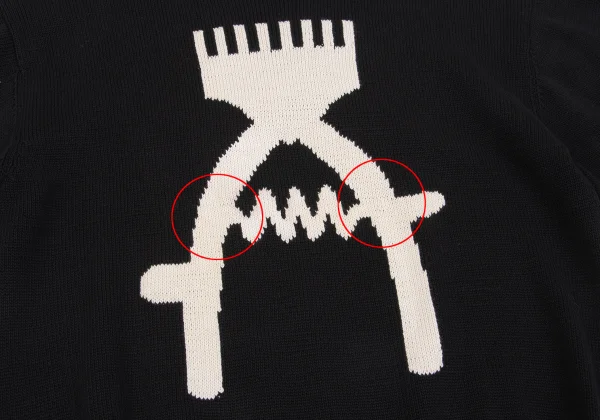 Y's for men Clipper Intarsia Cotton Knit K-161474_004