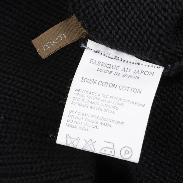Y's for men Clipper Intarsia Cotton Knit K-161474_013