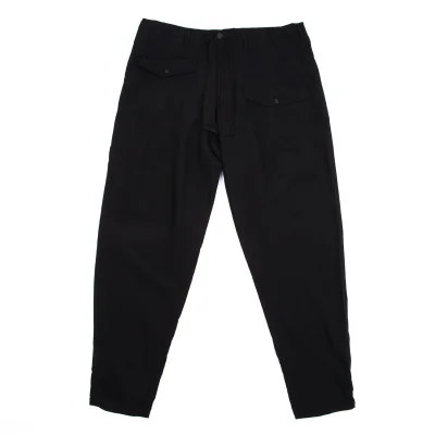 Y's for men Flap Pocket Design Wool Tapered Pants