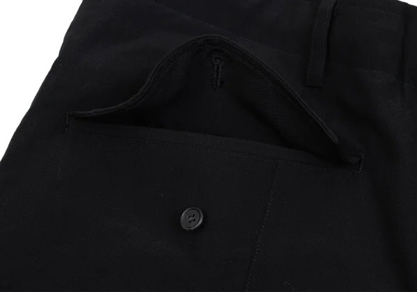 Y's for men Flap Pocket Design Wool Tapered Pants K-161477_005