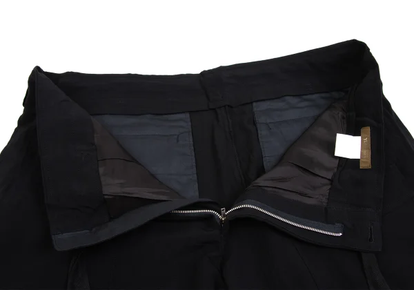 Y's for men Flap Pocket Design Wool Tapered Pants K-161477_006