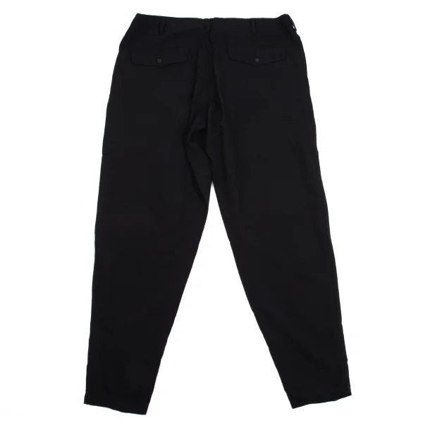 Y's for men Flap Pocket Design Wool Tapered Pants K-161477_010