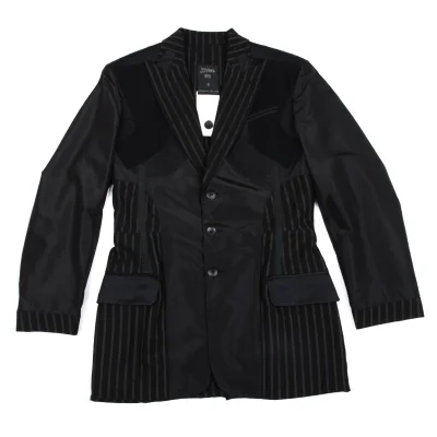Jean Paul GAULTIER HOMME Striped Inside Out Jacket