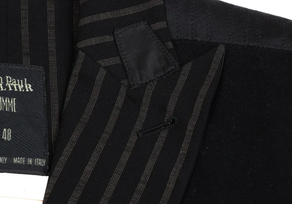 Jean Paul GAULTIER HOMME Striped Inside Out Jacket K-161479_004