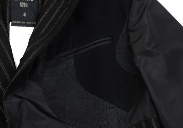 Jean Paul GAULTIER HOMME Striped Inside Out Jacket K-161479_005