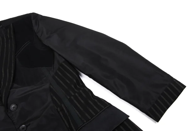 Jean Paul GAULTIER HOMME Striped Inside Out Jacket K-161479_006