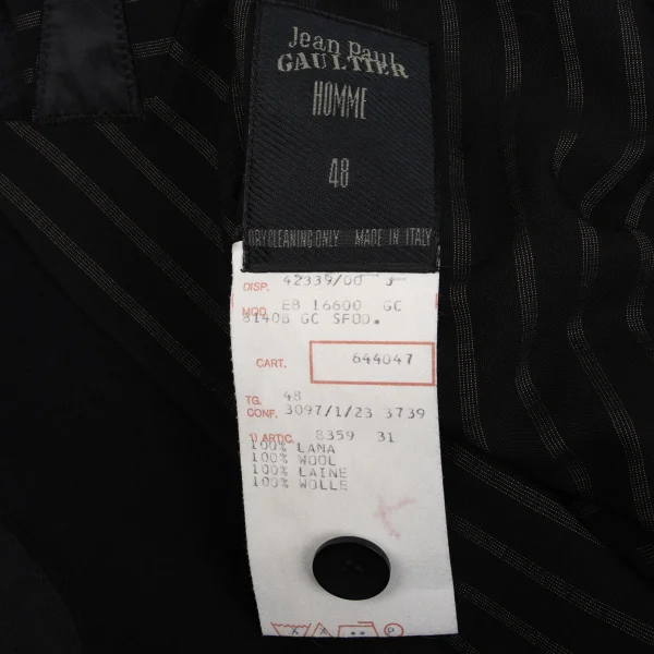 Jean Paul GAULTIER HOMME Striped Inside Out Jacket K-161479_016