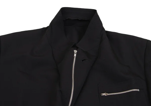 Jean Paul GAULTIER HOMME Zipper Design Wool Jacket K-161480_004