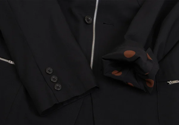 Jean Paul GAULTIER HOMME Zipper Design Wool Jacket K-161480_009