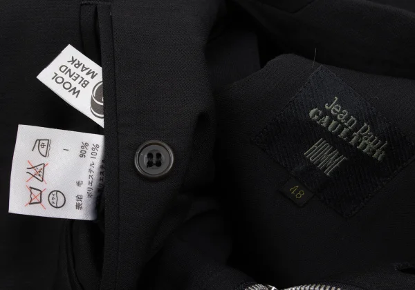Jean Paul GAULTIER HOMME Zipper Design Wool Jacket K-161480_017