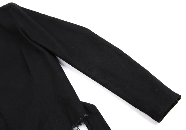 Yohji Yamamoto FEMME Cut Off Denim Blouson K-161488_005