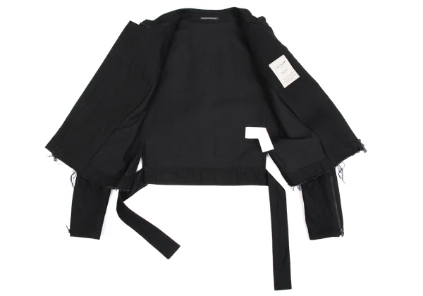 Yohji Yamamoto FEMME Cut Off Denim Blouson K-161488_012