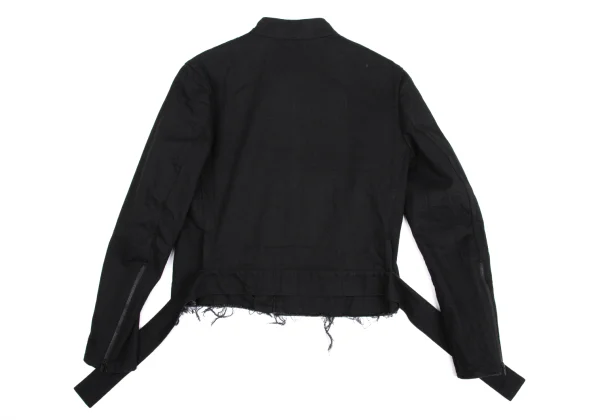 Yohji Yamamoto FEMME Cut Off Denim Blouson K-161488_013