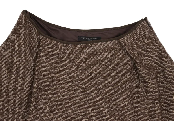 UNITED ARROWS TOKYO Wool Silk Tweed Skirt K-161493_003