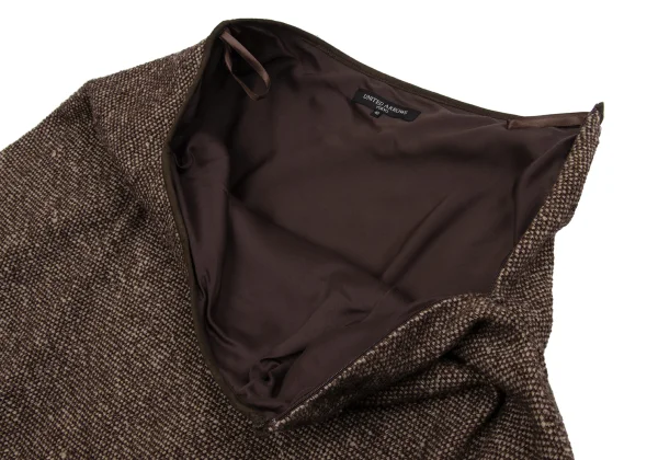 UNITED ARROWS TOKYO Wool Silk Tweed Skirt K-161493_005