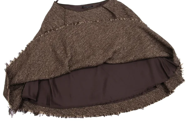 UNITED ARROWS TOKYO Wool Silk Tweed Skirt K-161493_008