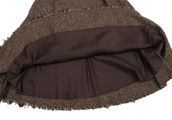 UNITED ARROWS TOKYO Wool Silk Tweed Skirt K-161493_009