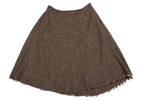 UNITED ARROWS TOKYO Wool Silk Tweed Skirt K-161493_010