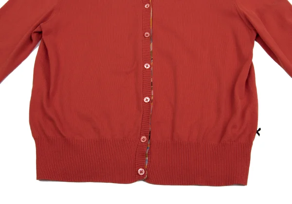 Paul Smith BLACK Mesh Piping Knit Cardigan K-161494_009