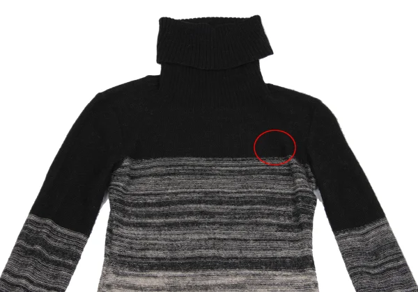 DIESEL Alpaca Blended Turtle Neck Knit Tunic K-161495_003
