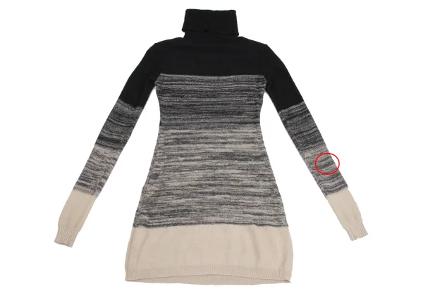 DIESEL Alpaca Blended Turtle Neck Knit Tunic K-161495_015